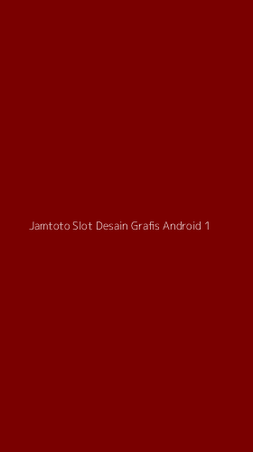 Tampilan Antarmuka Aplikasi Jamtoto Slot Desain Grafis Android - 1