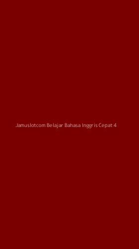 Tampilan Antarmuka Aplikasi Jamuslotcom Belajar Bahasa Inggris Cepat - 4