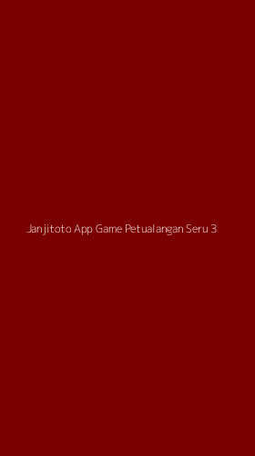 Tampilan Antarmuka Aplikasi Janjitoto App Game Petualangan Seru - 3