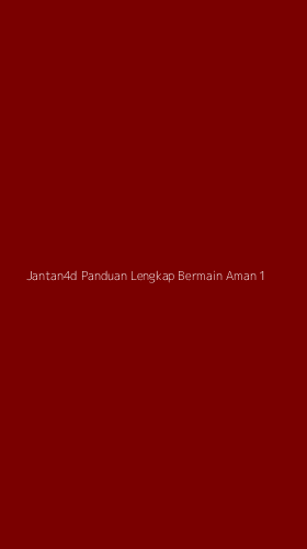 Tampilan Antarmuka Aplikasi Jantan4d Panduan Lengkap Bermain Aman - 1