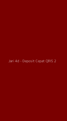 Tampilan Antarmuka Aplikasi Jari 4d - Deposit Cepat QRIS - 2