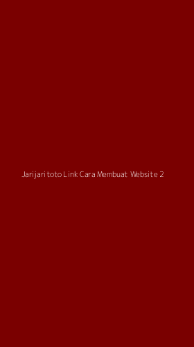 Tampilan Antarmuka Aplikasi Jarijaritoto Link Cara Membuat Website - 2