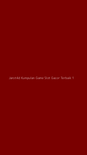 Tampilan Antarmuka Aplikasi Jarot4d Kumpulan Game Slot Gacor Terbaik - 1