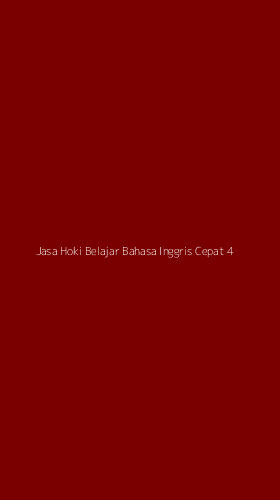 Tampilan Antarmuka Aplikasi Jasa Hoki Belajar Bahasa Inggris Cepat - 4