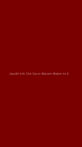 Tampilan Antarmuka Aplikasi Jasa4d Info Slot Gacor Maxwin Malam Ini - 4