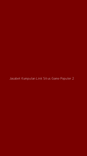 Tampilan Antarmuka Aplikasi Jasabet Kumpulan Link Situs Game Populer - 2