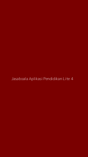 Tampilan Antarmuka Aplikasi Jasaboala Aplikasi Pendidikan Lite - 4