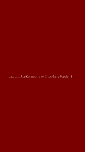Tampilan Antarmuka Aplikasi Jasatoto Rtp Kumpulan Link Situs Game Populer - 4