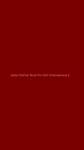 Tampilan Antarmuka Aplikasi Jasbol Daftar Akun Pro Slot Internasional - 2