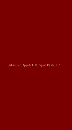 Tampilan Antarmuka Aplikasi Jatahtoto App Anti Rungkad Pasti Jp - 1