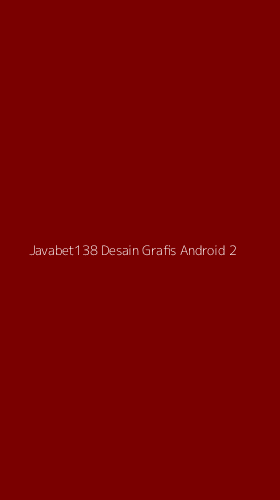Tampilan Antarmuka Aplikasi Javabet138 Desain Grafis Android - 2