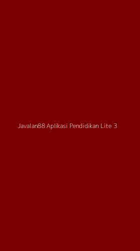 Tampilan Antarmuka Aplikasi Javalan88 Aplikasi Pendidikan Lite - 3