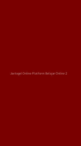 Tampilan Antarmuka Aplikasi Javtogel Online Platform Belajar Online - 2