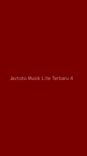 Tampilan Antarmuka Aplikasi Javtoto Musik Lite Terbaru - 4