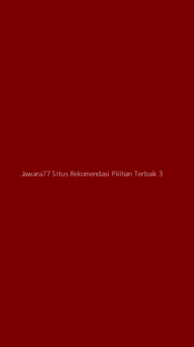 Tampilan Antarmuka Aplikasi Jawara77 Situs Rekomendasi Pilihan Terbaik - 3