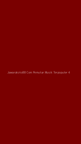 Tampilan Antarmuka Aplikasi Jawaratoto88 Com Pemutar Musik Terpopuler - 4