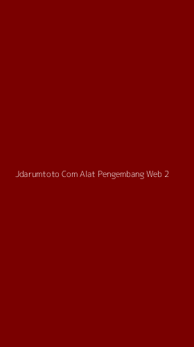 Tampilan Antarmuka Aplikasi Jdarumtoto Com Alat Pengembang Web - 2