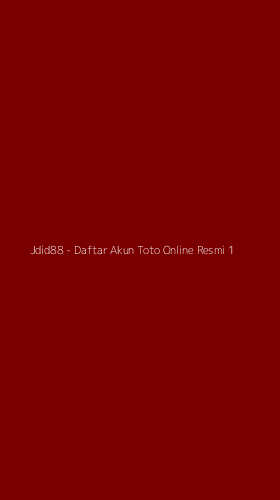 Tampilan Antarmuka Aplikasi Jdid88 - Daftar Akun Toto Online Resmi - 1