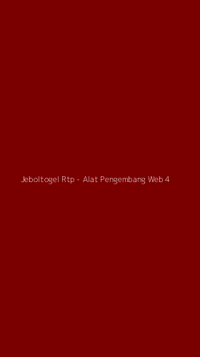 Tampilan Antarmuka Aplikasi Jeboltogel Rtp - Alat Pengembang Web - 4