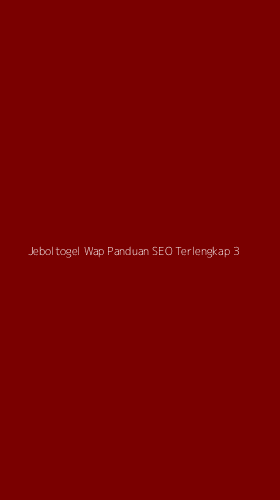 Tampilan Antarmuka Aplikasi Jeboltogel Wap Panduan Seo Terlengkap - 3