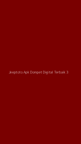 Tampilan Antarmuka Aplikasi Jeeptoto Apk Dompet Digital Terbaik - 3