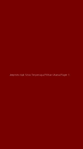 Tampilan Antarmuka Aplikasi Jeeptoto Apk Situs Terpercaya Pilihan Utama Player - 1