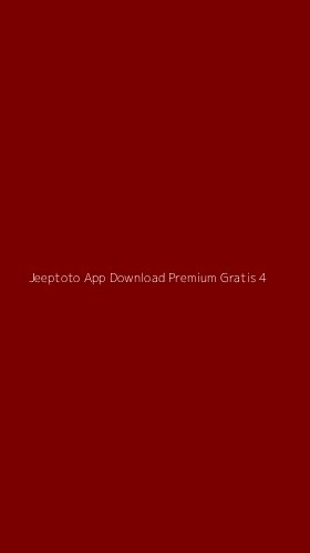 Tampilan Antarmuka Aplikasi Jeeptoto App Download Premium Gratis - 4