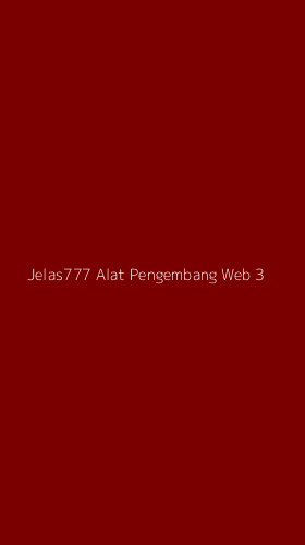 Tampilan Antarmuka Aplikasi Jelas777 Alat Pengembang Web - 3
