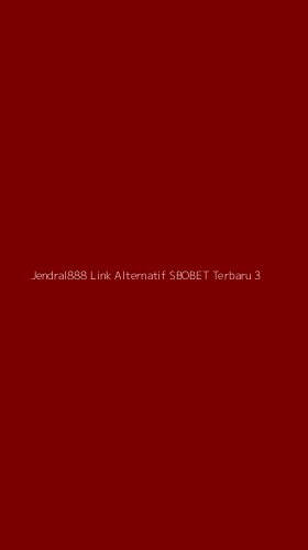Tampilan Antarmuka Aplikasi Jendral888 Link Alternatif Sbobet Terbaru - 3