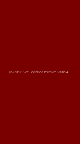 Tampilan Antarmuka Aplikasi Jenius196 Slot Download Premium Gratis - 4