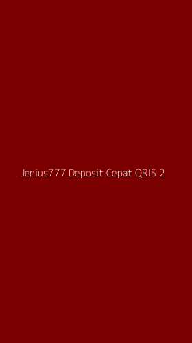 Tampilan Antarmuka Aplikasi Jenius777 Deposit Cepat Qris - 2