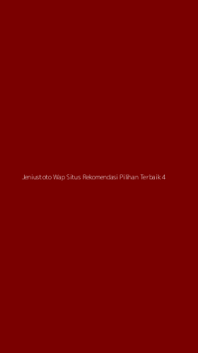 Tampilan Antarmuka Aplikasi Jeniustoto Wap Situs Rekomendasi Pilihan Terbaik - 4