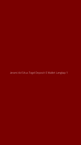 Tampilan Antarmuka Aplikasi Jerami 4d Situs Togel Deposit E Wallet Lengkap - 1