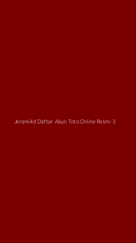 Tampilan Antarmuka Aplikasi Jerami4d Daftar Akun Toto Online Resmi - 3