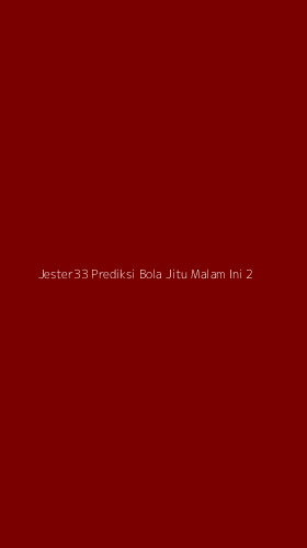 Tampilan Antarmuka Aplikasi Jester33 Prediksi Bola Jitu Malam Ini - 2