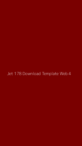 Tampilan Antarmuka Aplikasi Jet 178 Download Template Web - 4