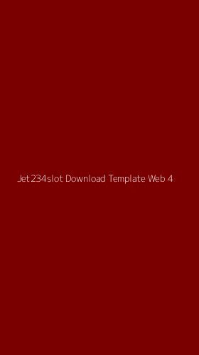 Tampilan Antarmuka Aplikasi Jet234slot Download Template Web - 4