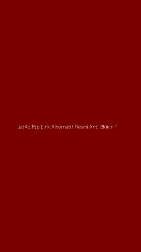 Tampilan Antarmuka Aplikasi Jet4d Rtp Link Alternatif Resmi Anti Blokir - 1