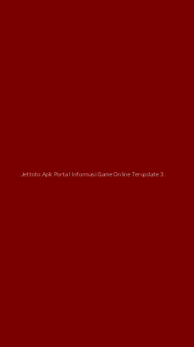 Tampilan Antarmuka Aplikasi Jettoto Apk Portal Informasi Game Online Terupdate - 3