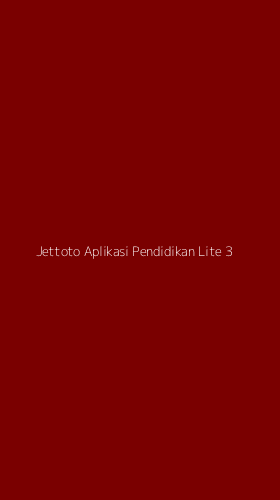 Tampilan Antarmuka Aplikasi Jettoto Aplikasi Pendidikan Lite - 3
