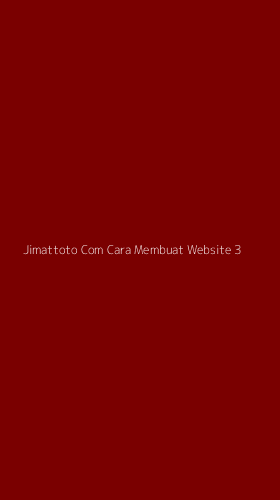 Tampilan Antarmuka Aplikasi Jimattoto Com Cara Membuat Website - 3