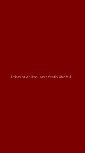 Tampilan Antarmuka Aplikasi Jimbaslot Aplikasi Kasir Gratis Umkm - 4
