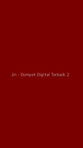 Tampilan Antarmuka Aplikasi Jin - Dompet Digital Terbaik - 2