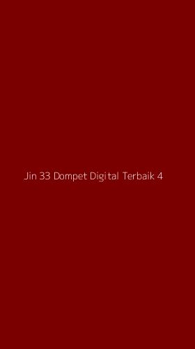 Tampilan Antarmuka Aplikasi Jin 33 Dompet Digital Terbaik - 4
