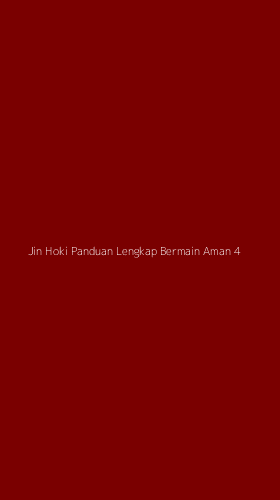 Tampilan Antarmuka Aplikasi Jin Hoki Panduan Lengkap Bermain Aman - 4