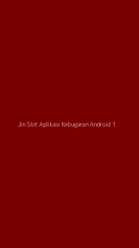 Tampilan Antarmuka Aplikasi Jin Slot Aplikasi Kebugaran Android - 1