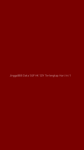 Tampilan Antarmuka Aplikasi Jingga888 Data Sgp Hk Sdy Terlengkap Hari Ini - 1