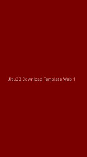 Tampilan Antarmuka Aplikasi Jitu33 Download Template Web - 1