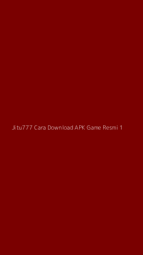 Tampilan Antarmuka Aplikasi Jitu777 Cara Download Apk Game Resmi - 1