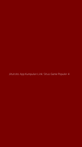 Tampilan Antarmuka Aplikasi Jitutoto App Kumpulan Link Situs Game Populer - 4